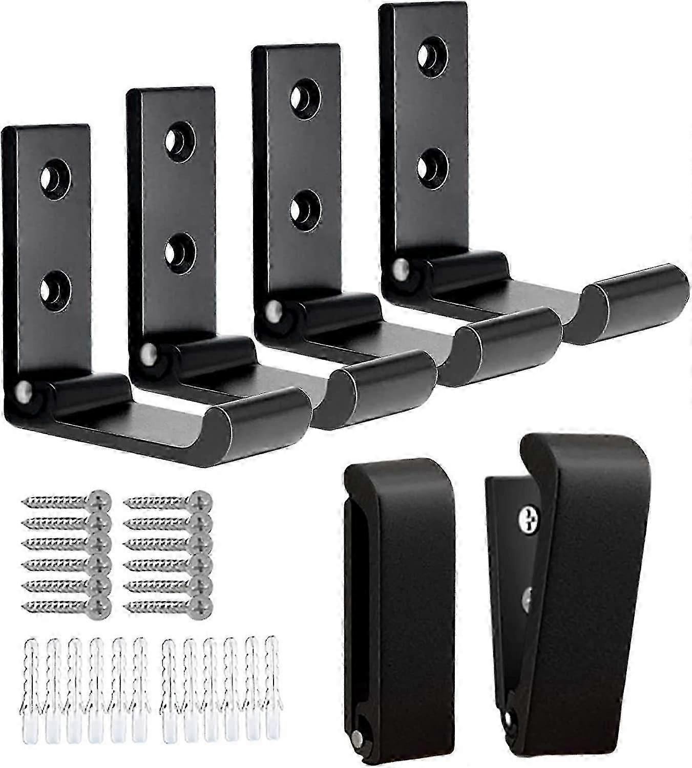 Foldable Coat Hooks 6pcs Black Wall Hooks For Hanging No Rust Aluminum Folding Hooks For Hanging Wall Mounted Towel Hooks For Bathroom Hooks Wall?head