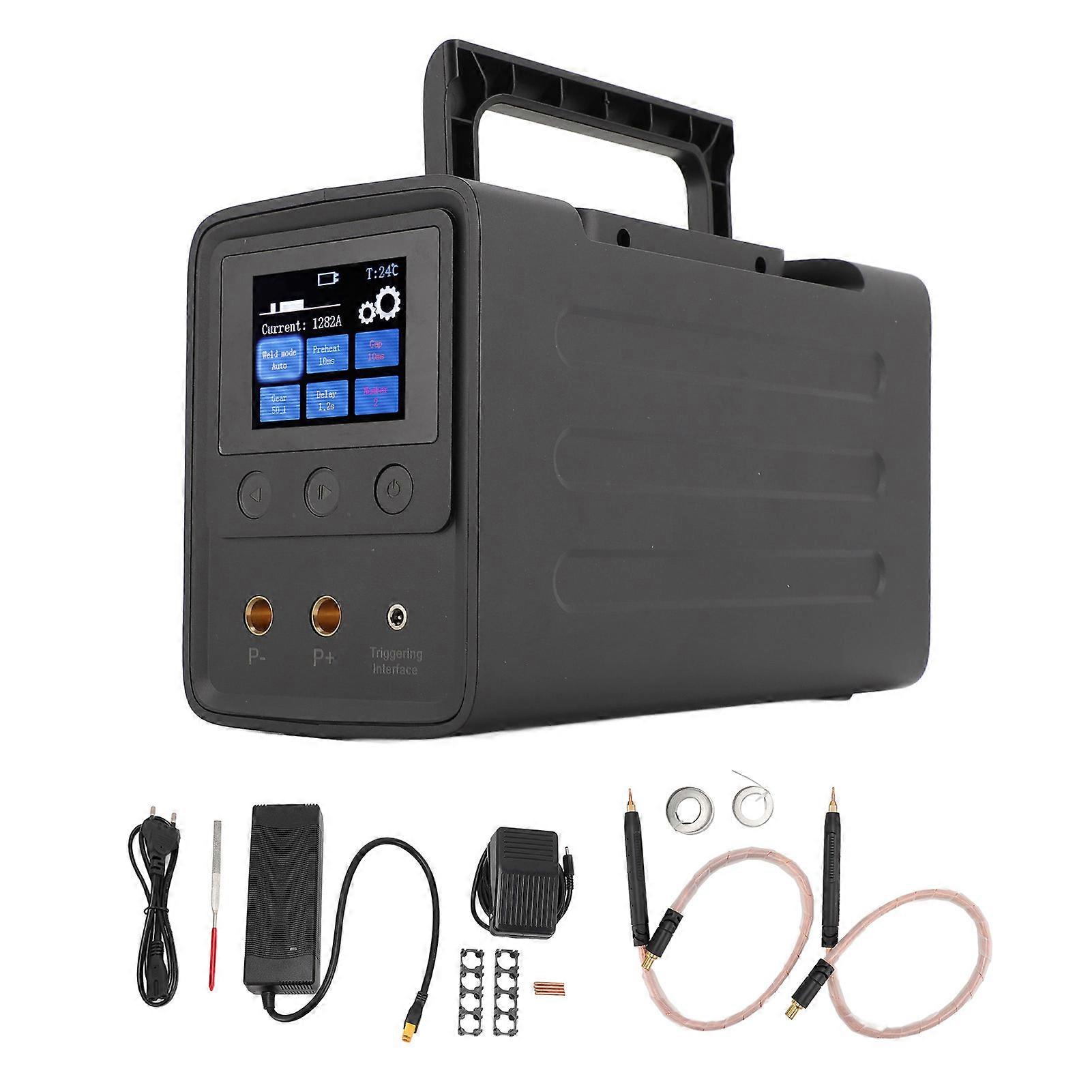 Portable Spot Welder Machine - High Current, Supercapacitor Tech, Versatile Modes