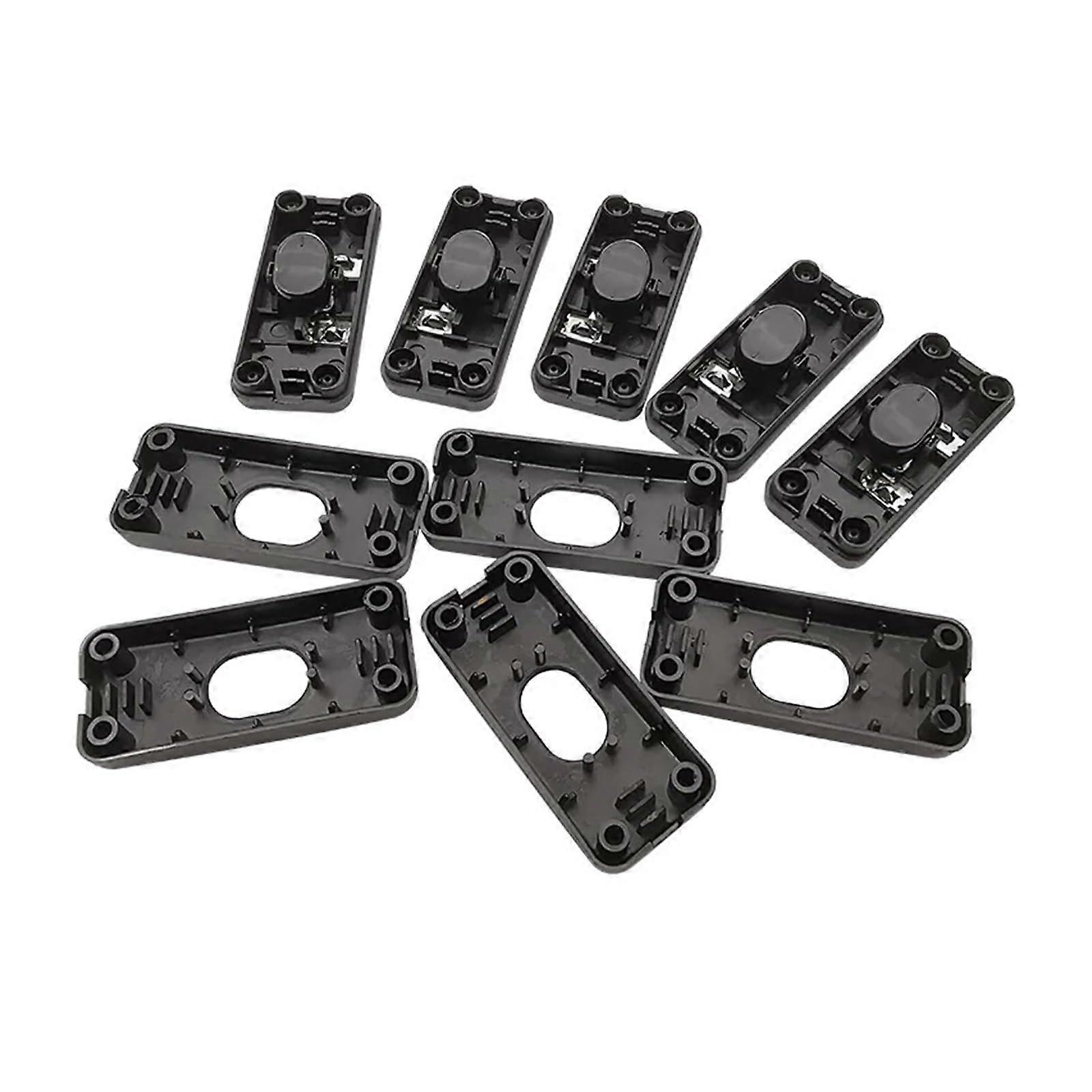Black ON/Off Inline Switch Table Lamp Light Desk Cord Cable Switch 5Pcs 110V-250V Compatible Rocker Switches