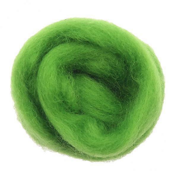 6x Handmade 10g Wool Tops Roving for Wet & Felting, 10 Colours -26um