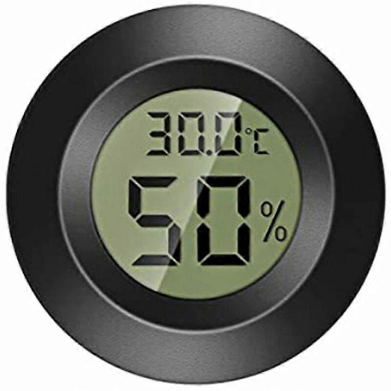 2025 Latest Model Circular Electronic Temperature and Humidity Meter Reptile Electronic Temperature and Humi