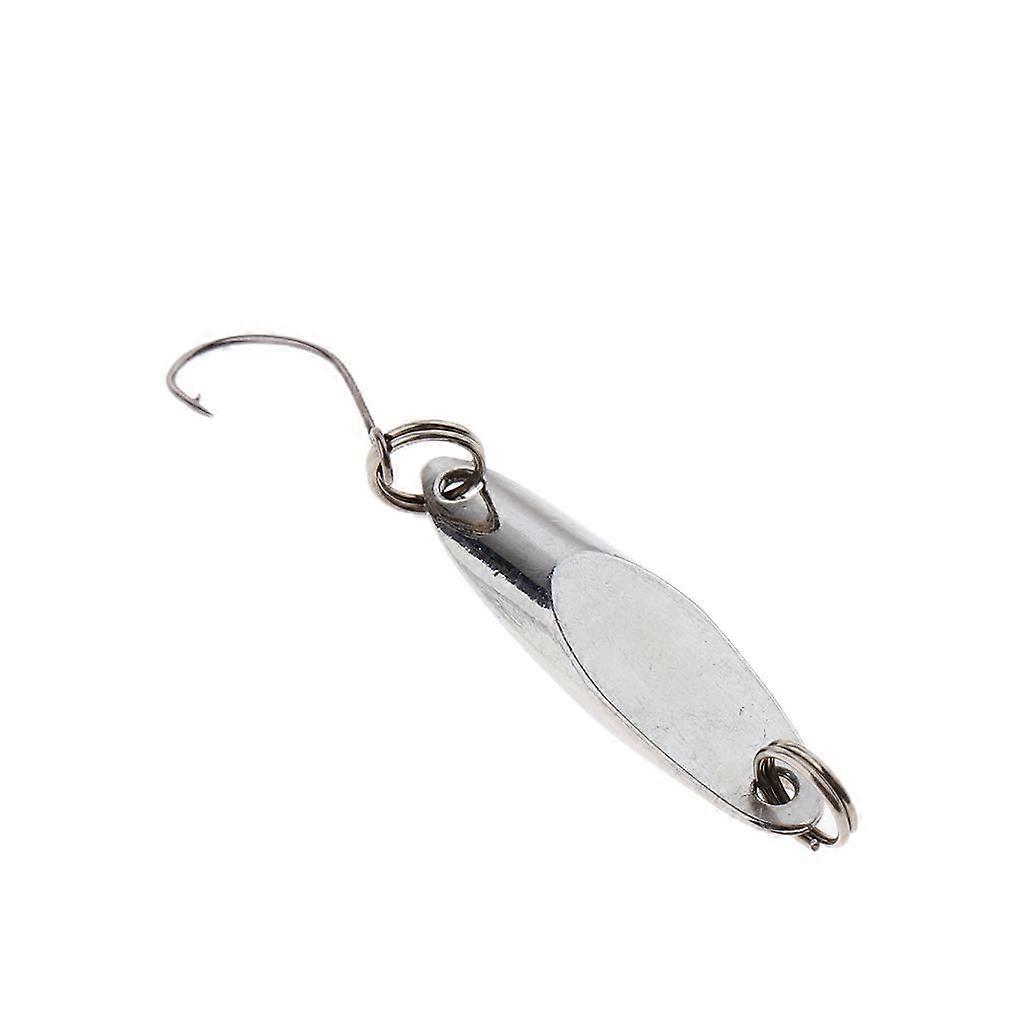 Metal Spoon Fishing Jigs Single Hook Artificial