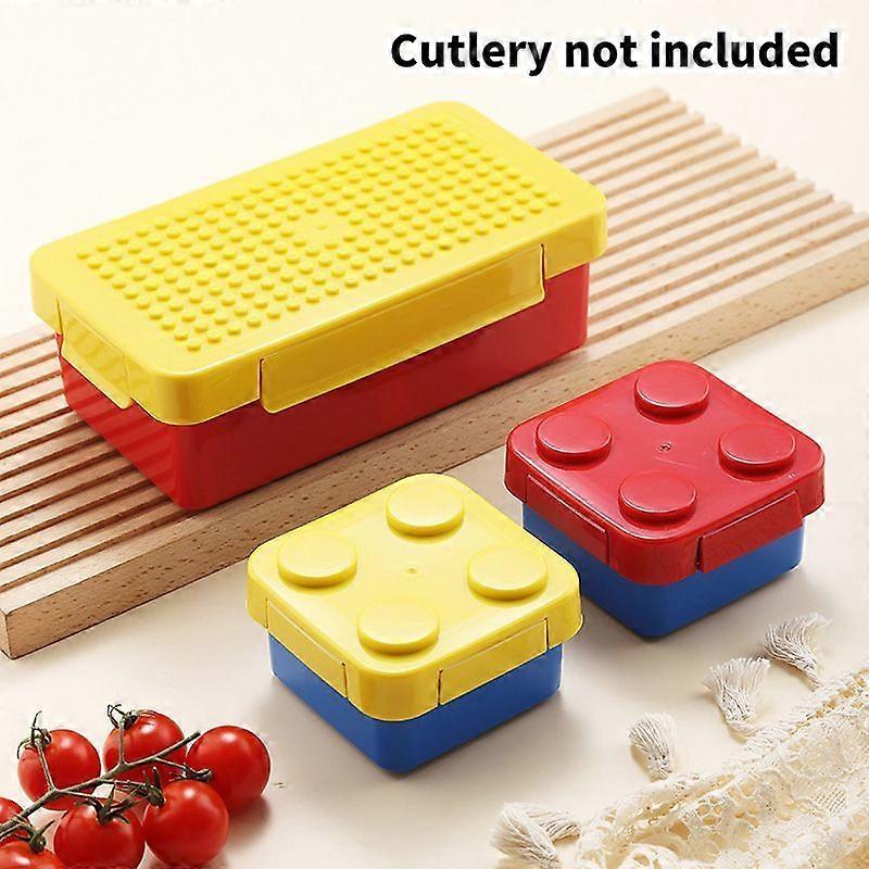 Creative Building Blocks Diy Pixel Building Bento Box Lunch Box Lunch Box Picnic