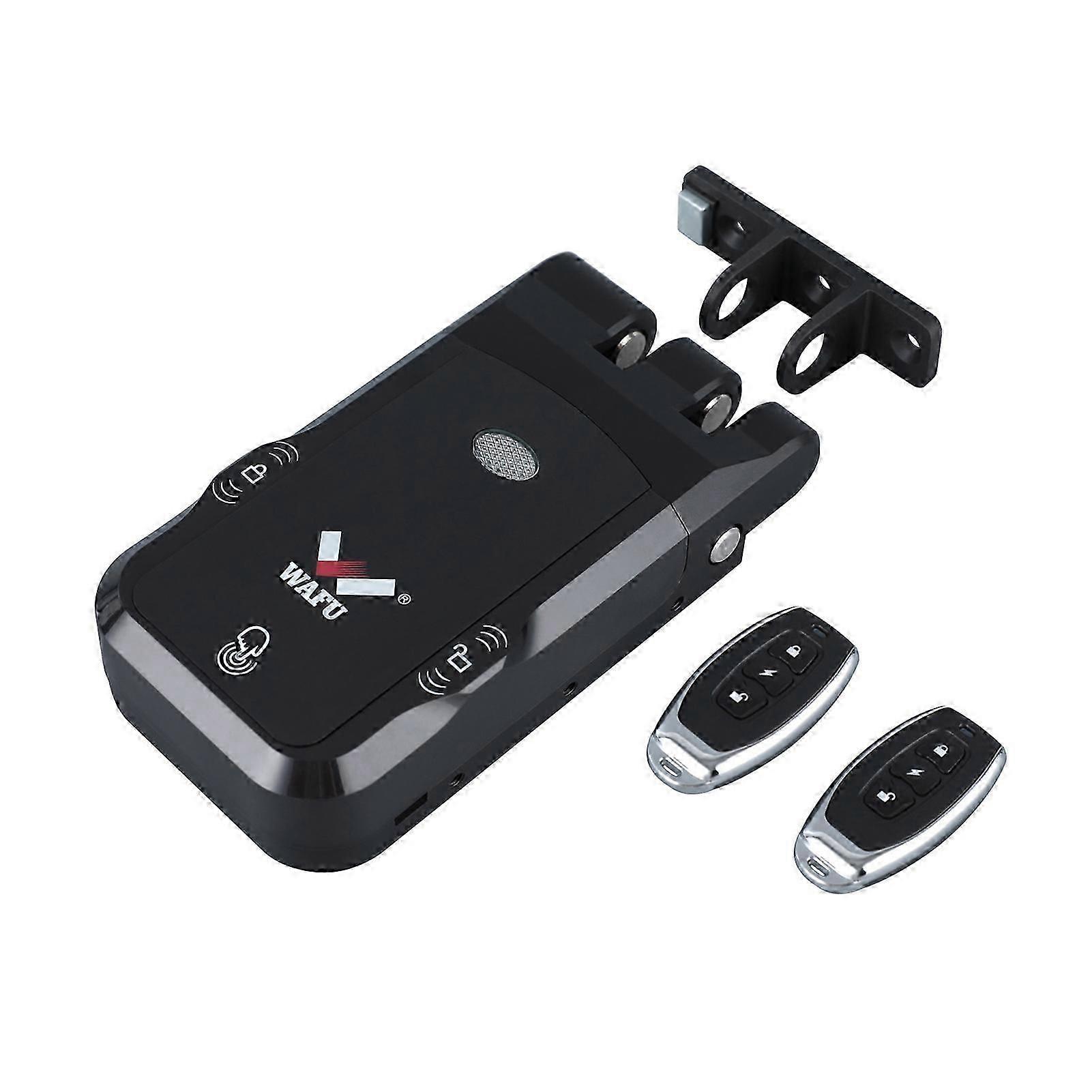 Wafu Smart Lock Electronic Keyless Door Lock Wireless Invisible Keyless Electronic Lock Remote Control Touch Locked Unlock