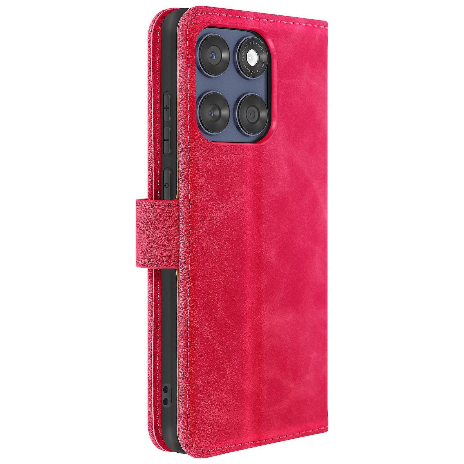 Étui folio pour support vidéo Motorola Edge 60 Fusion et Edge 60, fuschia
