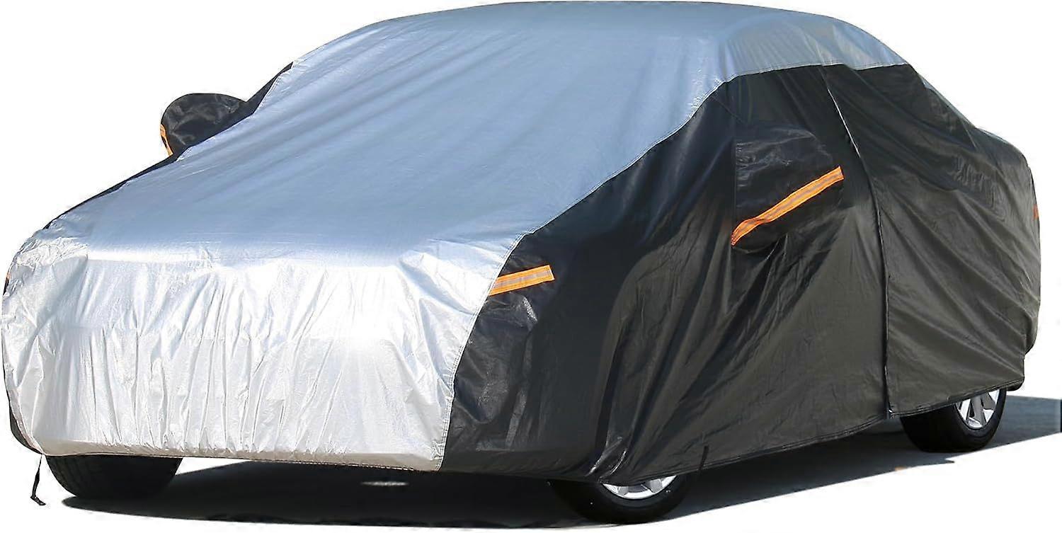 2025最新モデルのカーカバー防水全天候型6層、屋外カーカバー