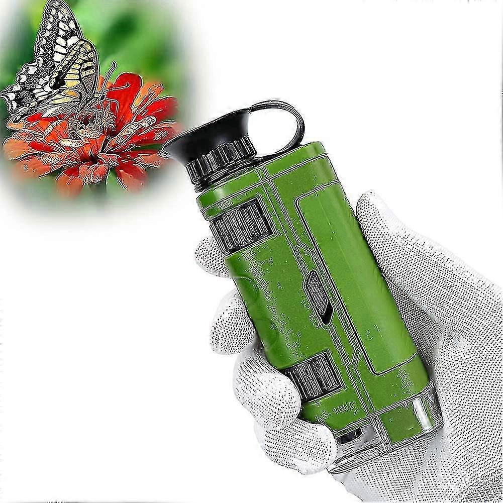 80-120x Portable Microscope for Kids and Beginners, Mini Pocket Microscope