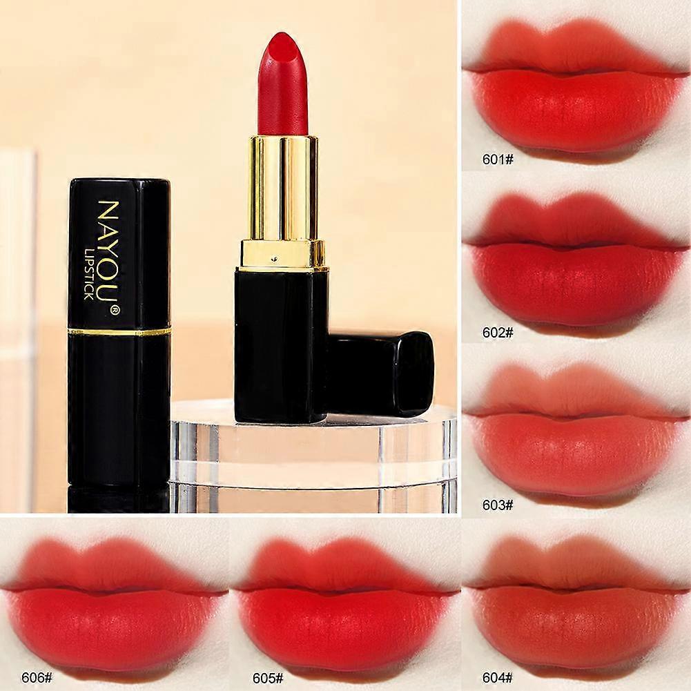 605 red (E) $NAYOU lipstick waterproof moisturizing student lipstick