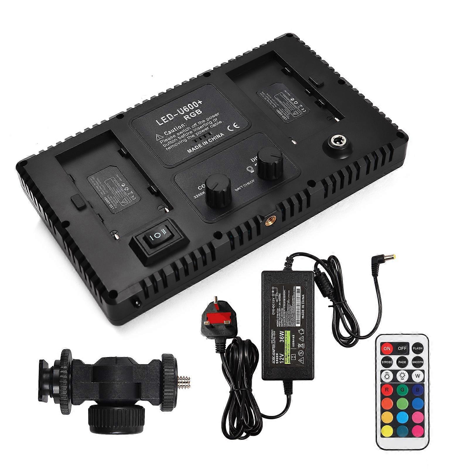 Capture Perfect Shots with the Dimmable Bi-Color LED Video Light Panel and Wireless Control