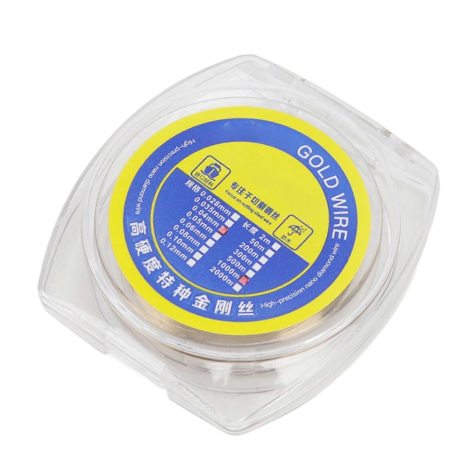 High quality  Diamond wire 0.04mm screen separation steel wire LCD screen