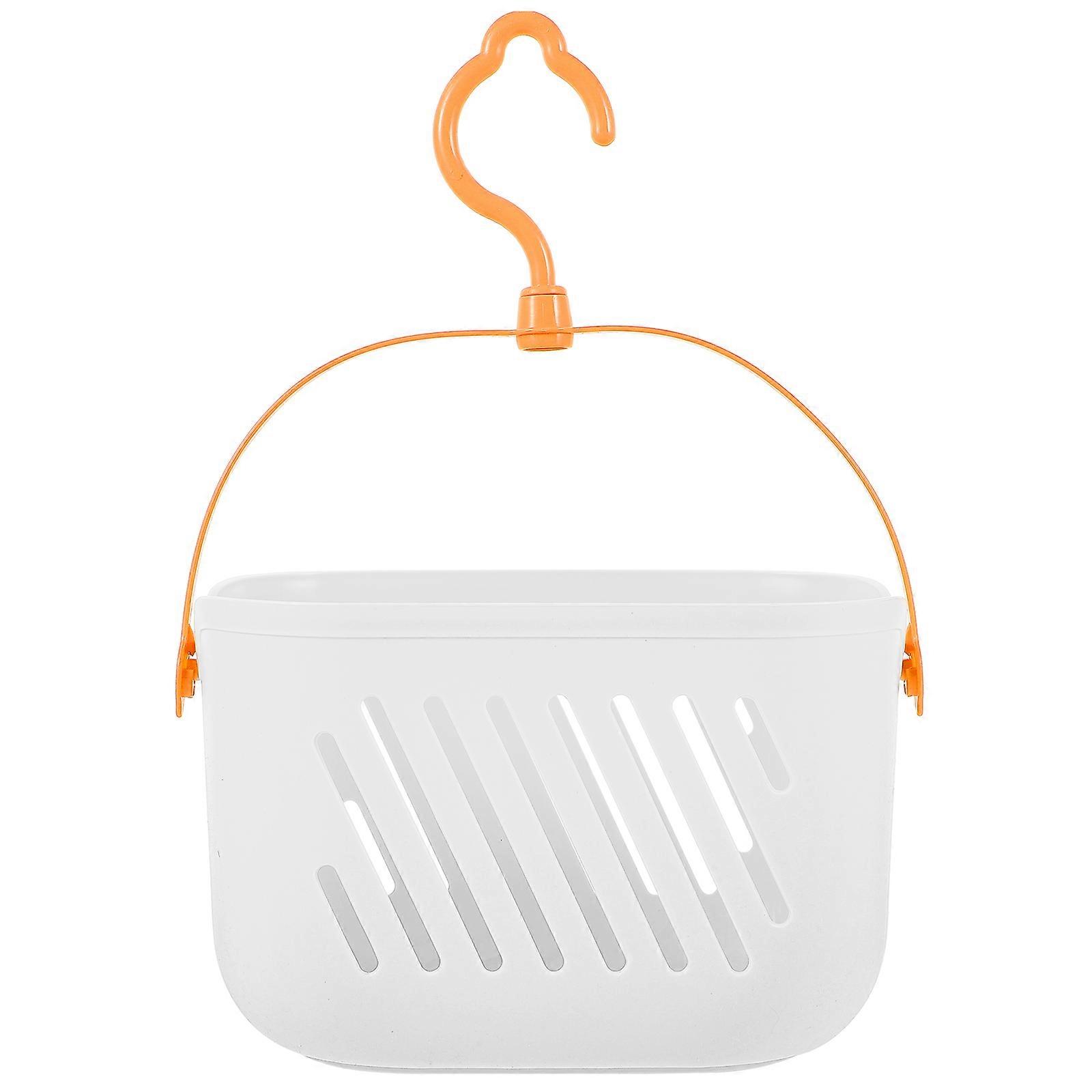 Plastic Shower Basket,Multifunctional Storage for Small Items,Sturdy Build