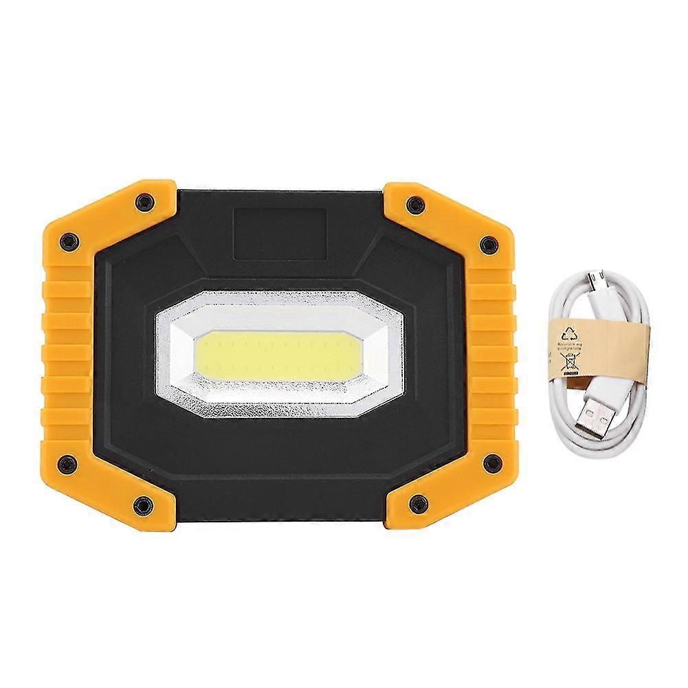Portable COB Work Light for Outdoor Camping Hiking Floodlight