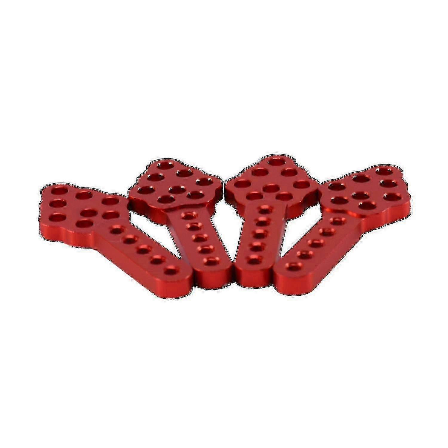 2025 4pcs Cnc Metal Mount Adj D For Rc Crawler Car Axial,red