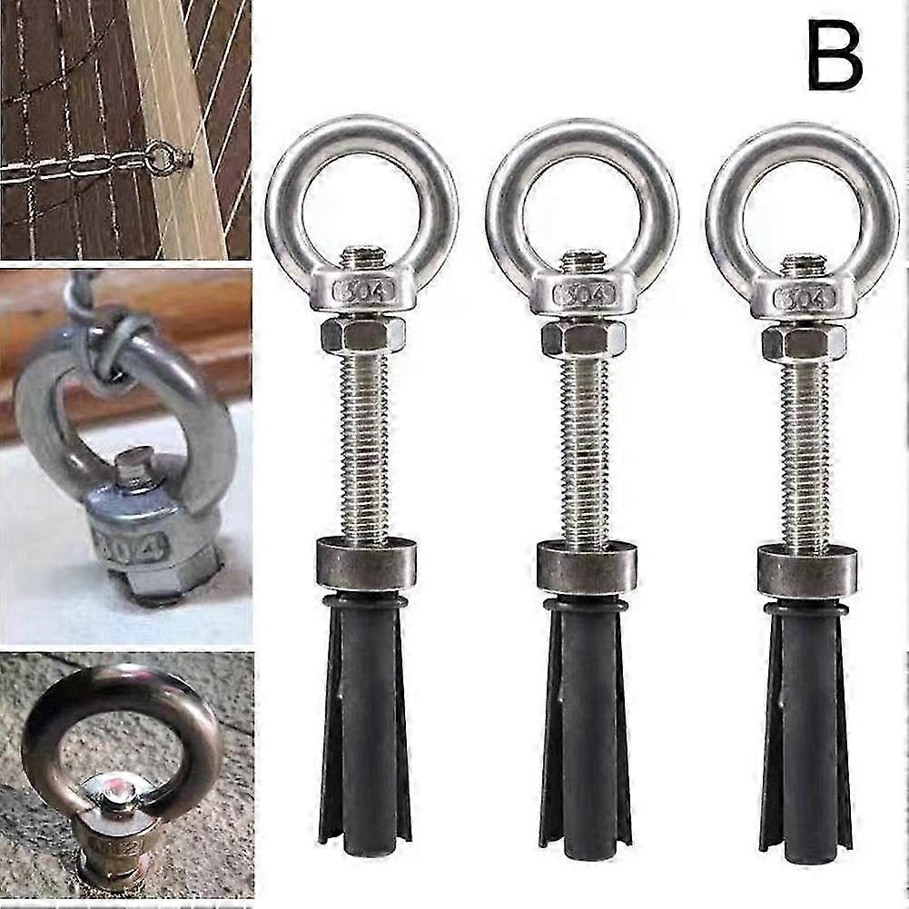 Reusable Expansion Screw Lifting Eyebolt Bolt for Secure Fastening