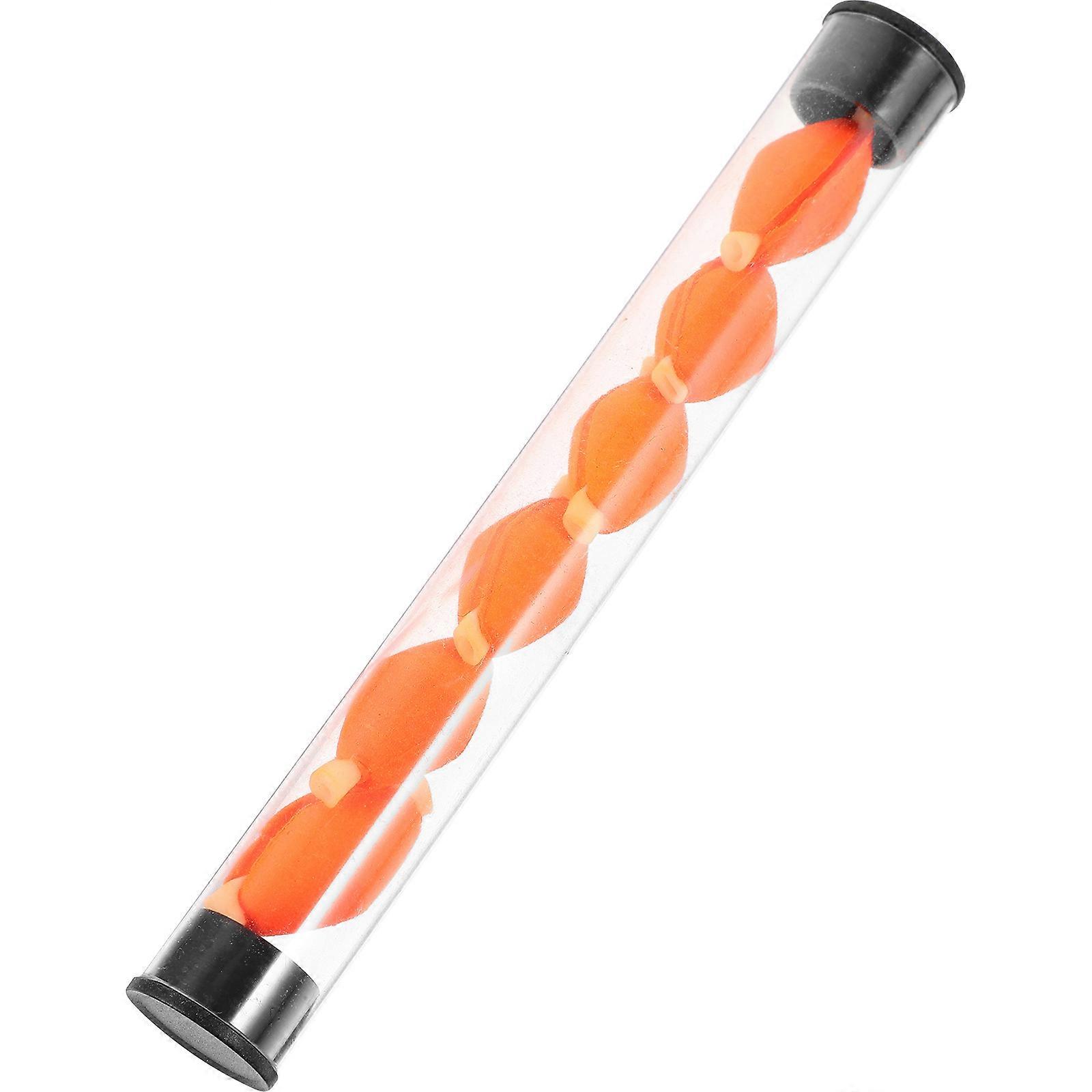 High Visibility Orange Foam Fishing Float Strike Indicator for Trout, Bass, and Crappie – Easy Leader Attachment Fishing Tackle