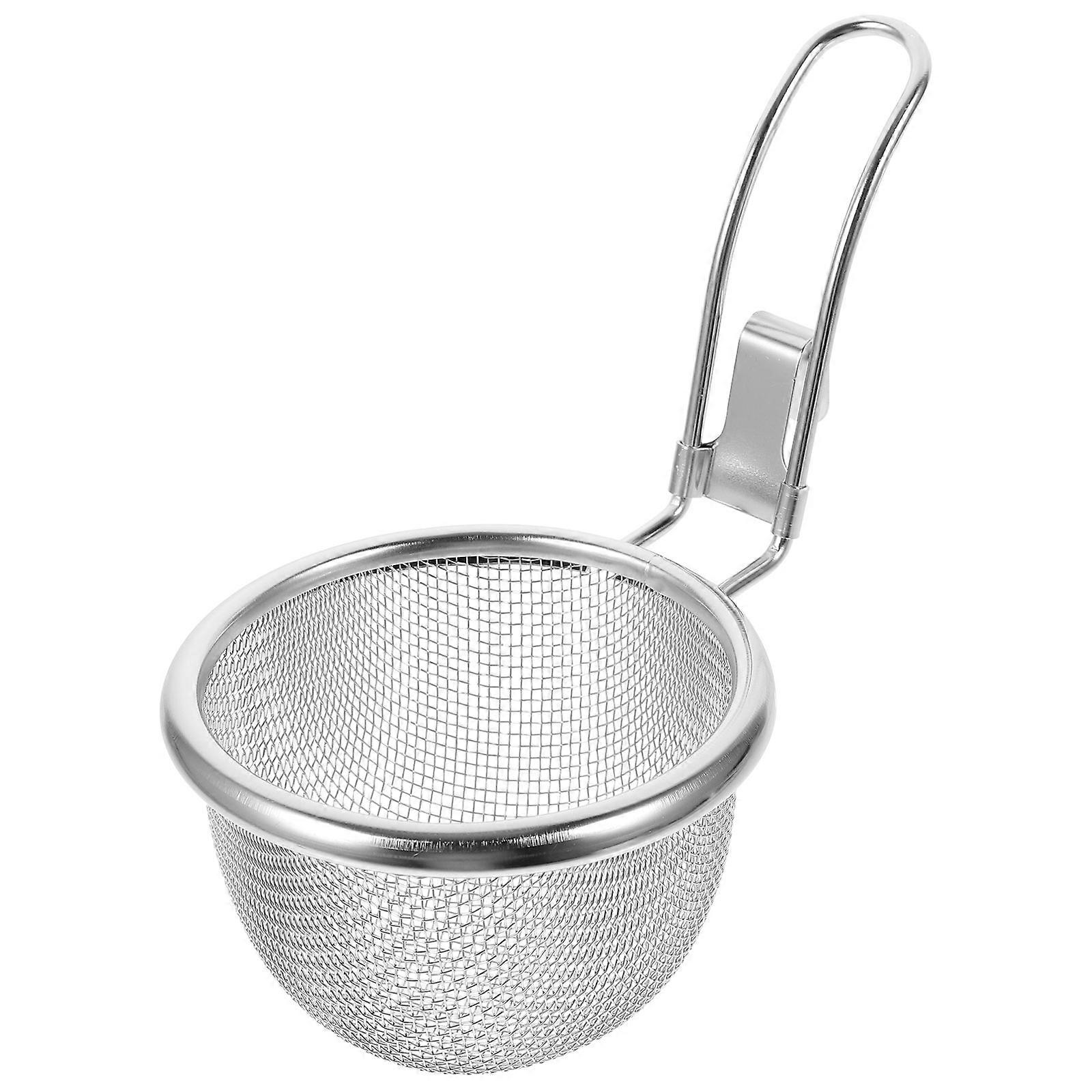 Pasta Drainer Strainer Hot Pot Colander Heat-Resistant 1Set