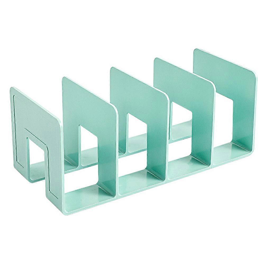 Non-Skid Book Shelf Organizer Book Storage Student Reading Rack Rectangular Simple Design 1Pcs