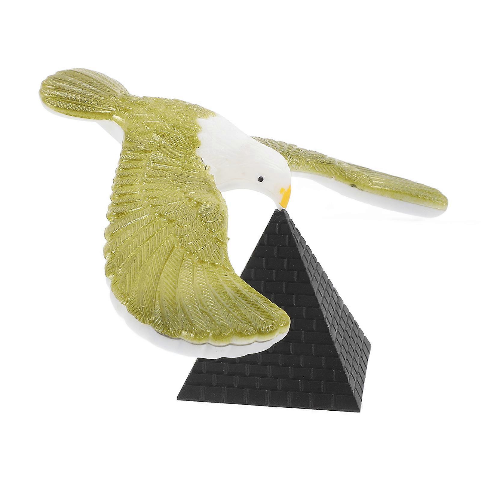 Balancing Eagle Bird Educational Toy for Physics & Coordination Vintage Style Collectible Desk Ornament for Boys