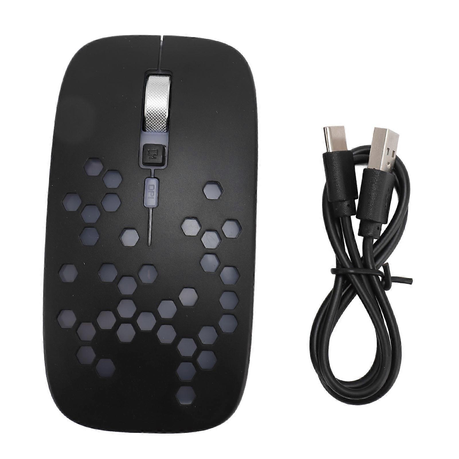 Stylish Bluetooth Wireless Mouse, 3 DPI Adjustment, Quiet and Portable, for MacBook Air Pro