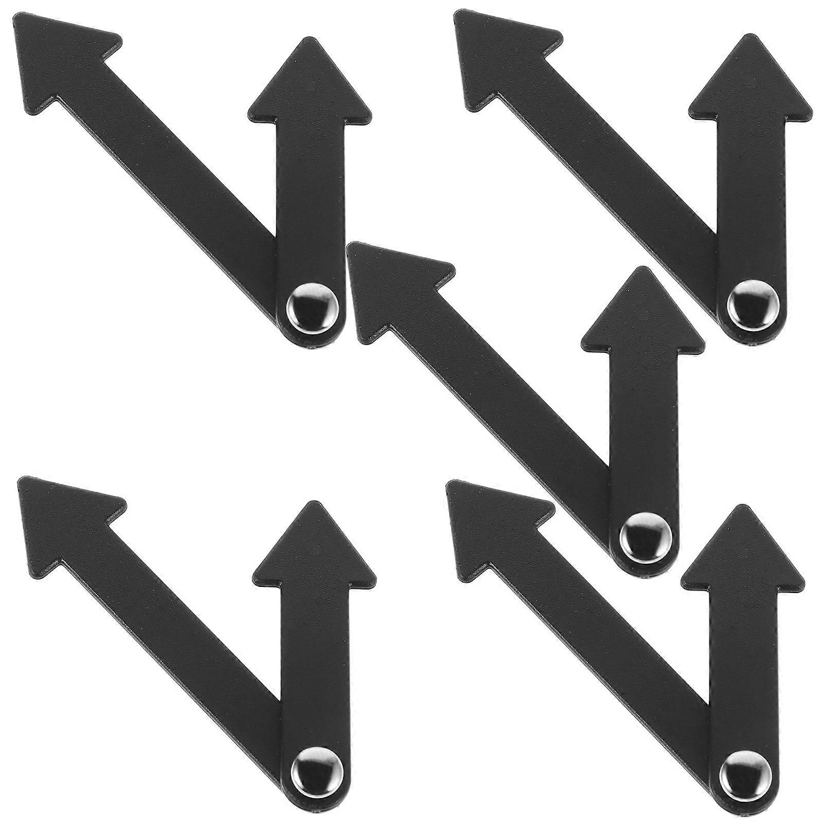 5pcs Plastic Clock Parts for Classroom Teaching – Safe Learning Tool for Time Telling Education