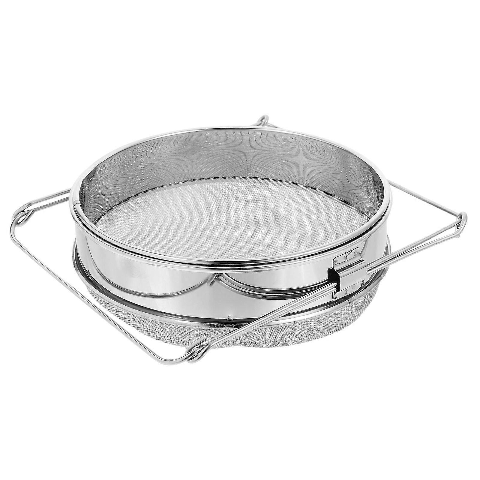 Beekeeping Equipment Tool Honey Harvesting Equipment Professionals 26.00X25.00X8.50CM Silver 2Pack