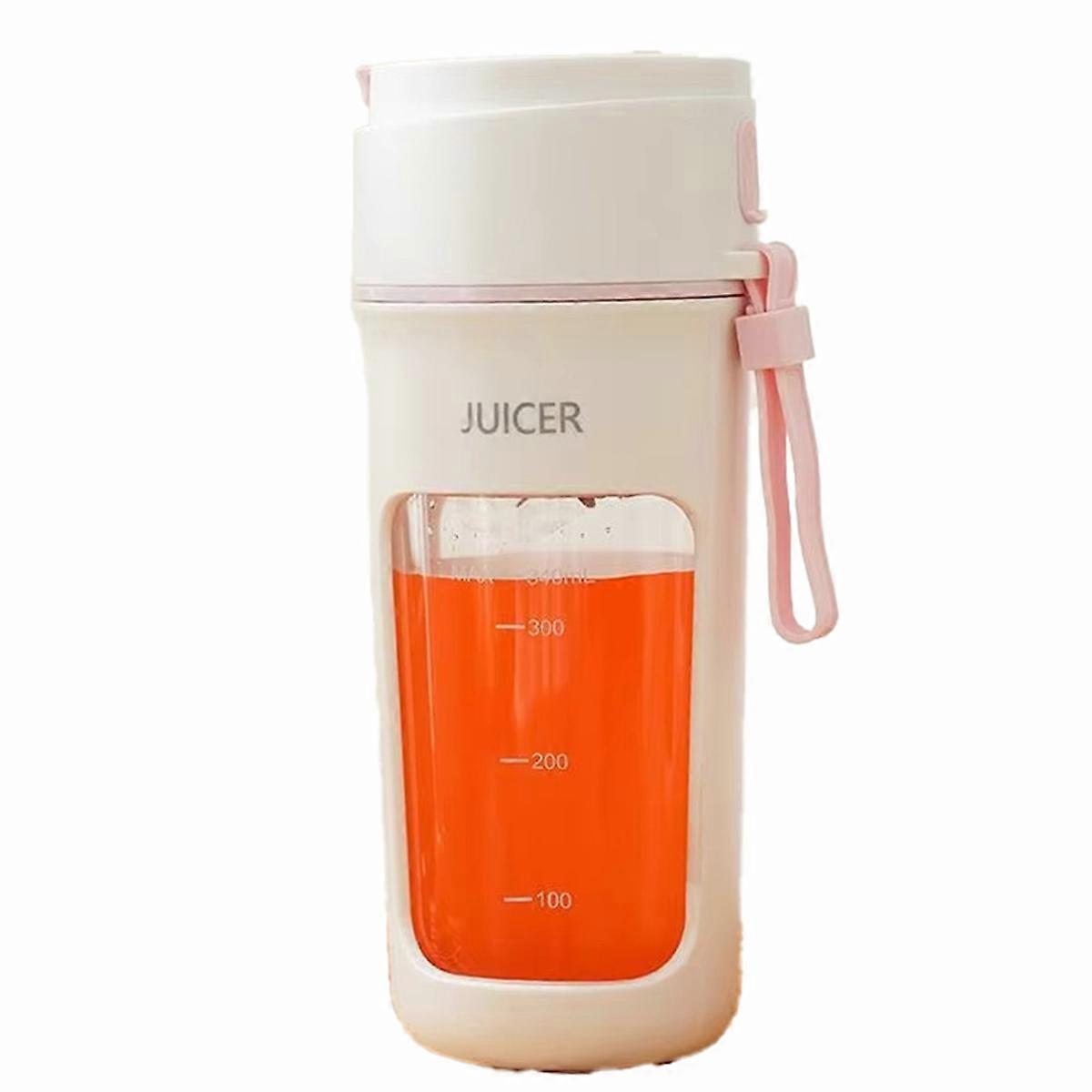 Portable Juicer Electric Blender Multifunction Maker Machine Fruit Extractors Smoothies Mixer 6 Bla