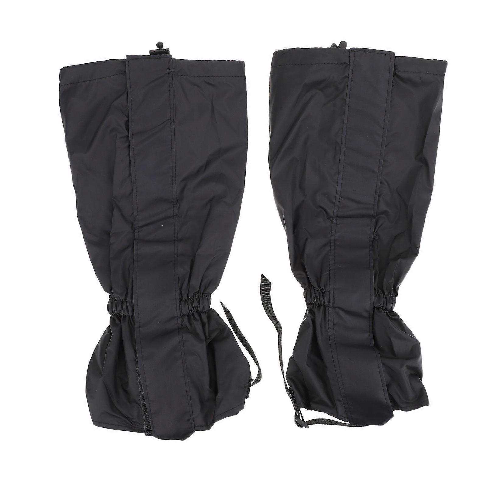 Guêtres de jambe de travail Guêtres anti neige Housses Alpinisme Randonnée Couvre-jambes thermiques 42X23CM Imperméable 1 paire