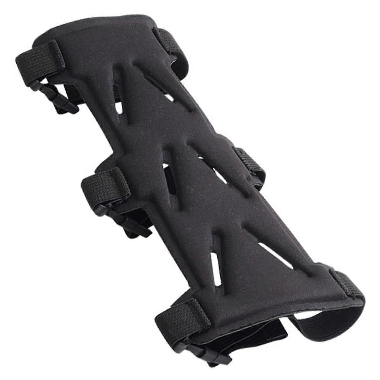 Archery arm guard breathable material adjustable armguard for left and right handed ergonomic design for optimal protection and when archery