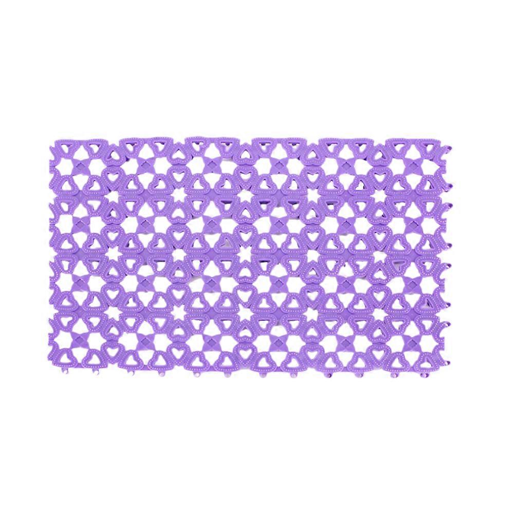 Non Slip Dog & Bunny Cage Mat Set 3pcs Pet Floor Pads for Cats, Rabbits & Small Animals Comfortable Cage Liners for Playpens & Enclosures Purple