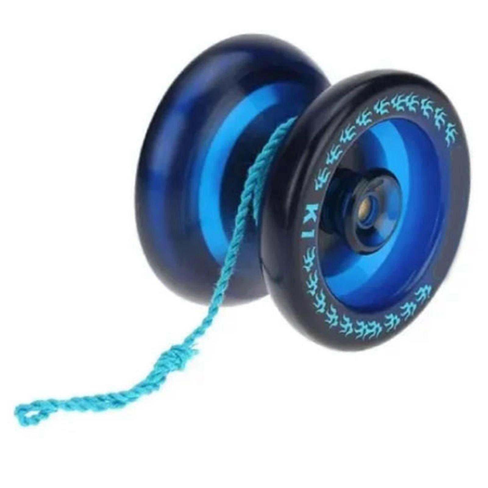 Dark Blue Plastic Yo-Yo for Hand-Eye Coordination and Fun