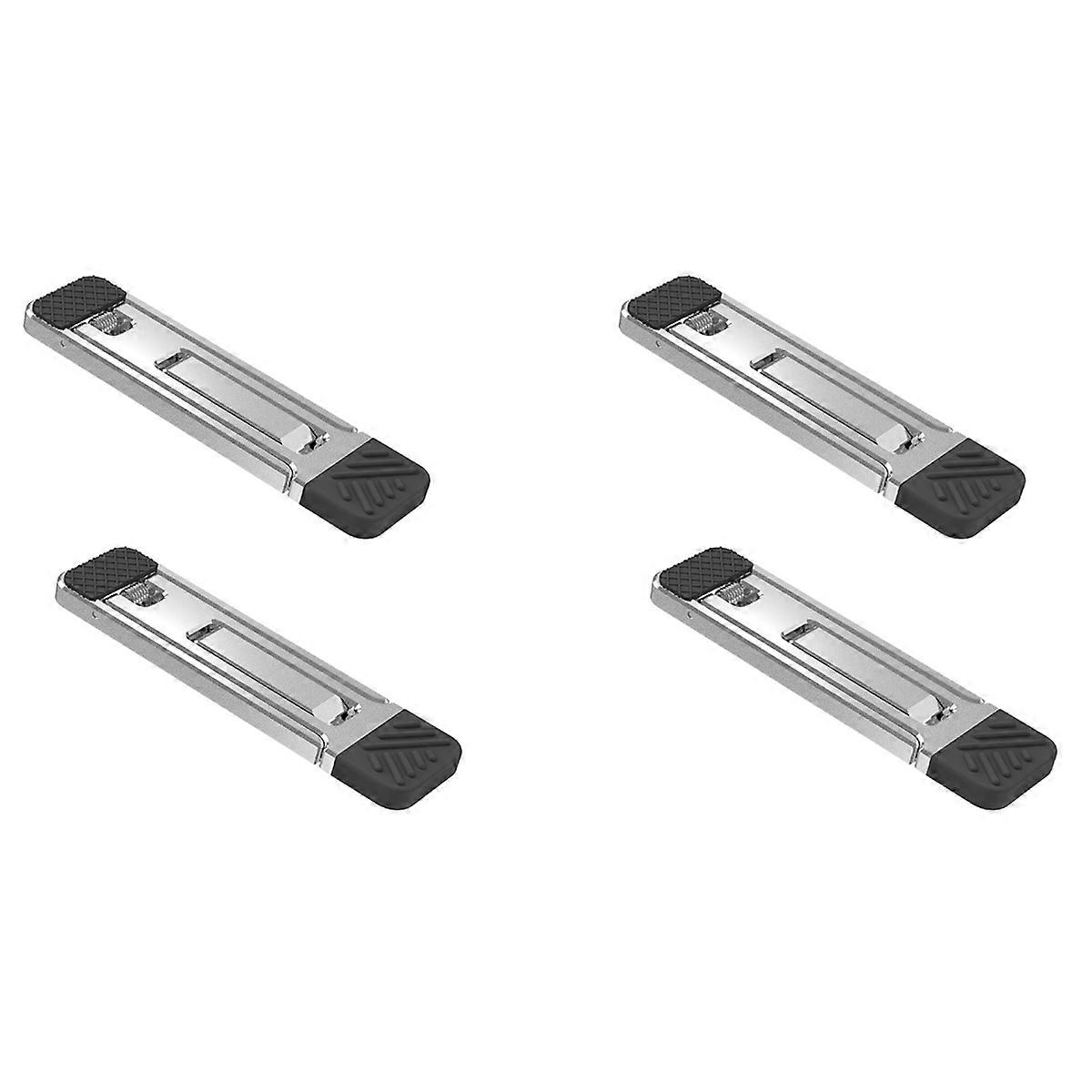 4x Universal Mini Foldable Metal Stand Laptop Base Stand Thin Adjustable Cooling Stand for Laptop Ta