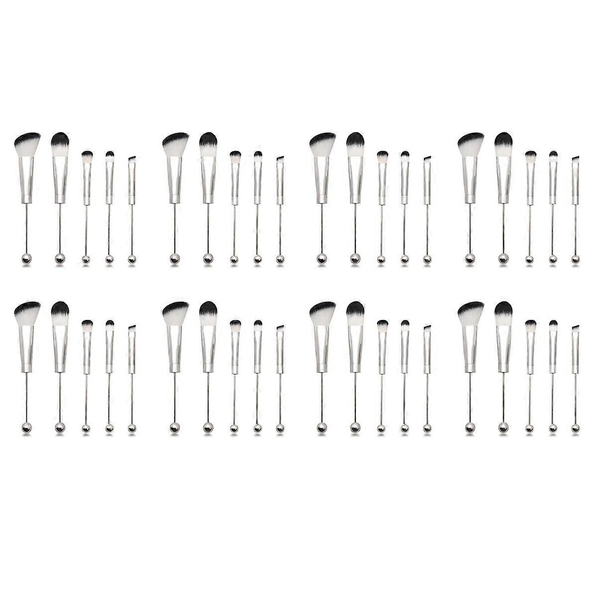 Makeup Cosmetic Brushes Beaded Brushes Kit for DIY