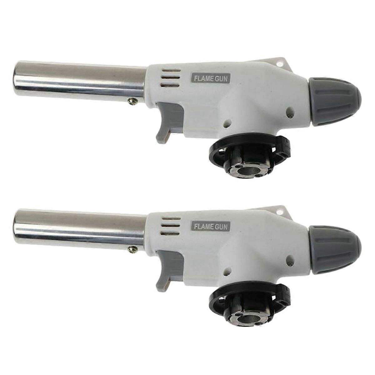 Torch Flame BBQ Heating Ignition Butane Camping Welding Gas Torch