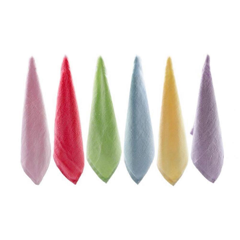 Face Cleansing Pads Reusable Face Towel Absorbing Skin Friendly Cotton Square Towel 6Pack