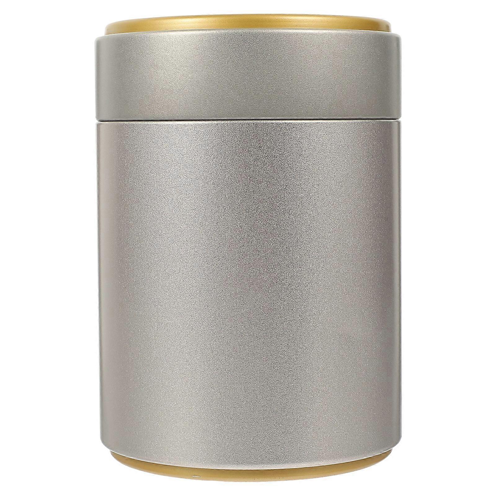 장식 찻잎 밀봉 항아리 양철 차 용기 방습 차 용기