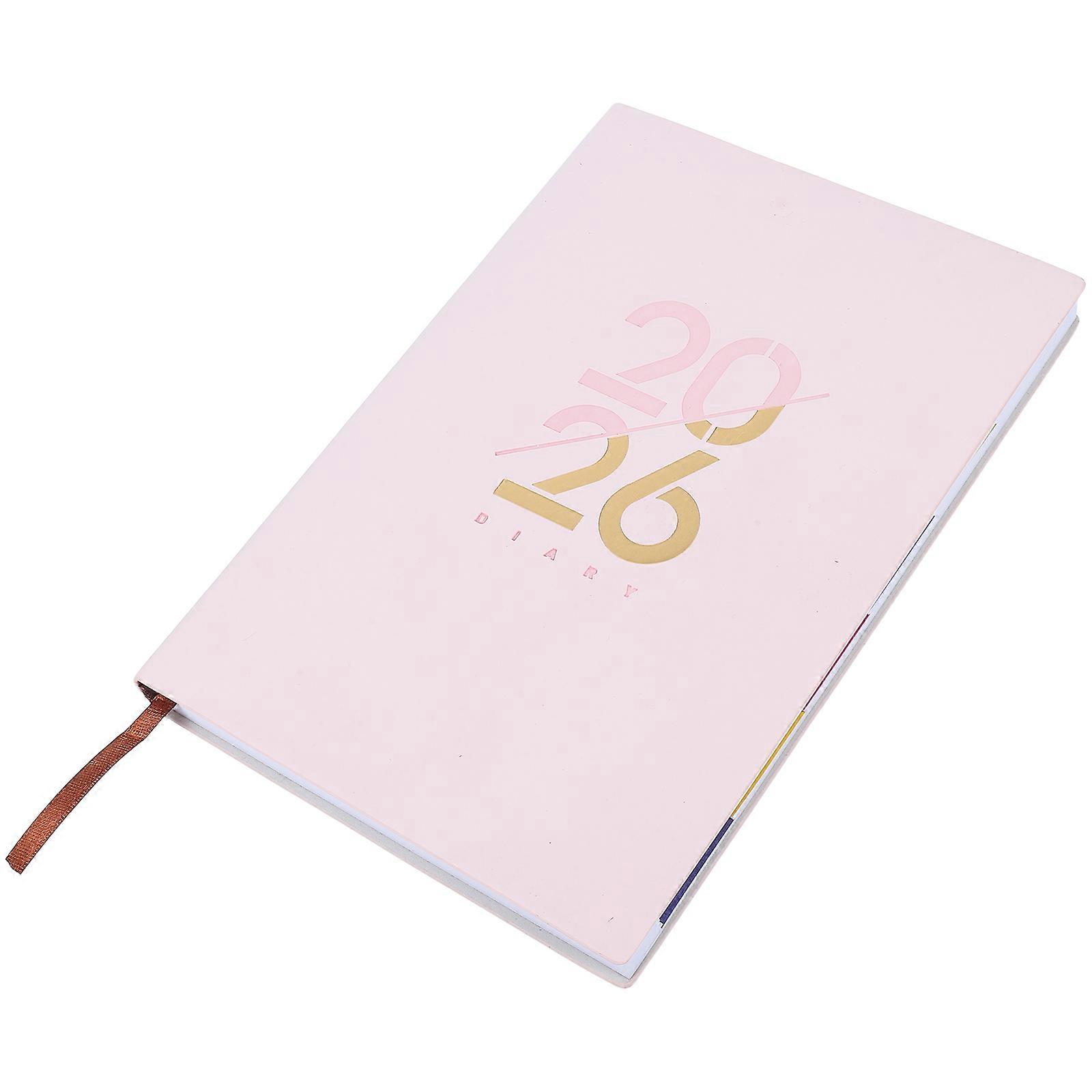 Small Notebook Daily Planner For Work Elegant A5 Size Task Management 1Pack