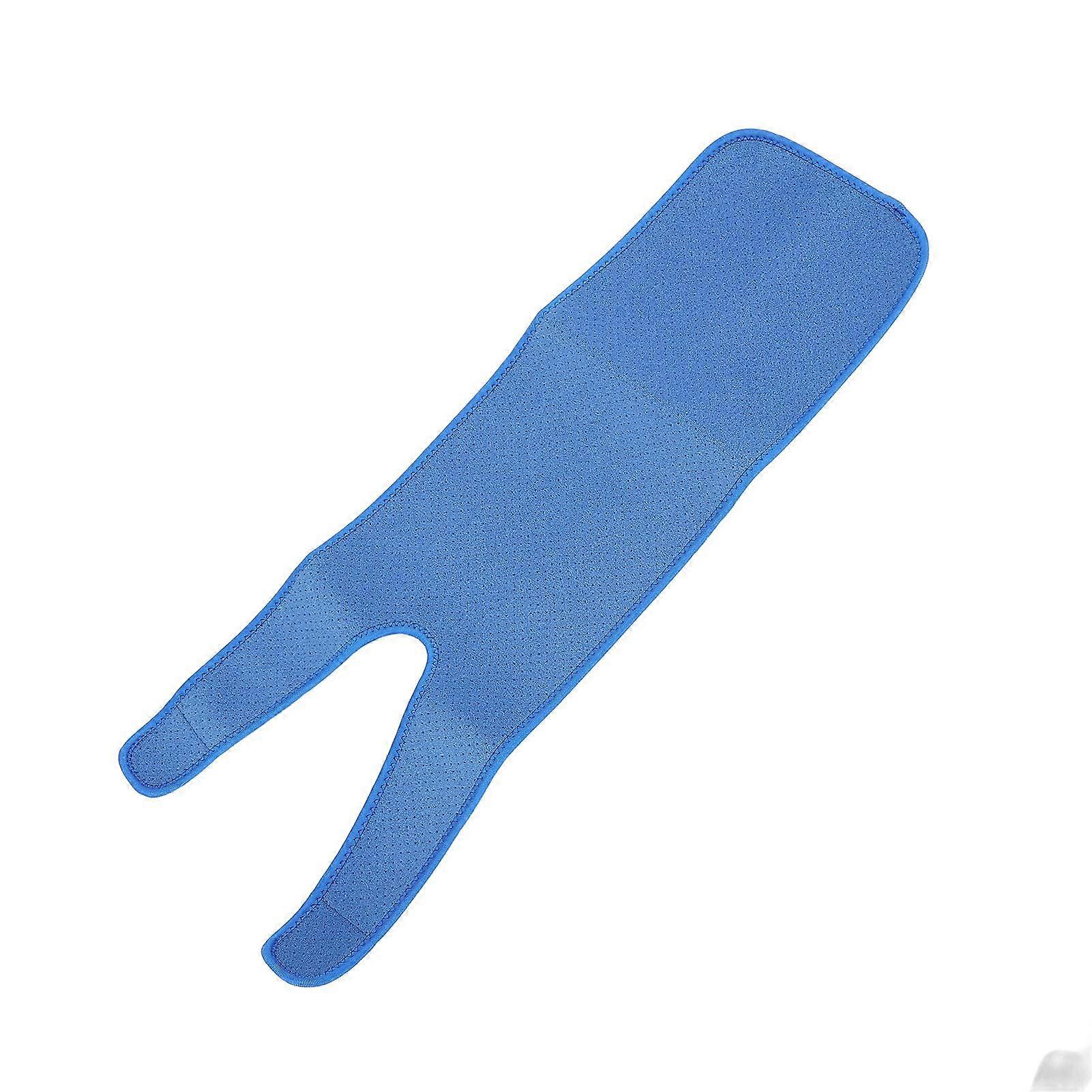 Thigh compression sleeve, adjustable soft elastic support for basketball and various sports, suitable for different sports, blue