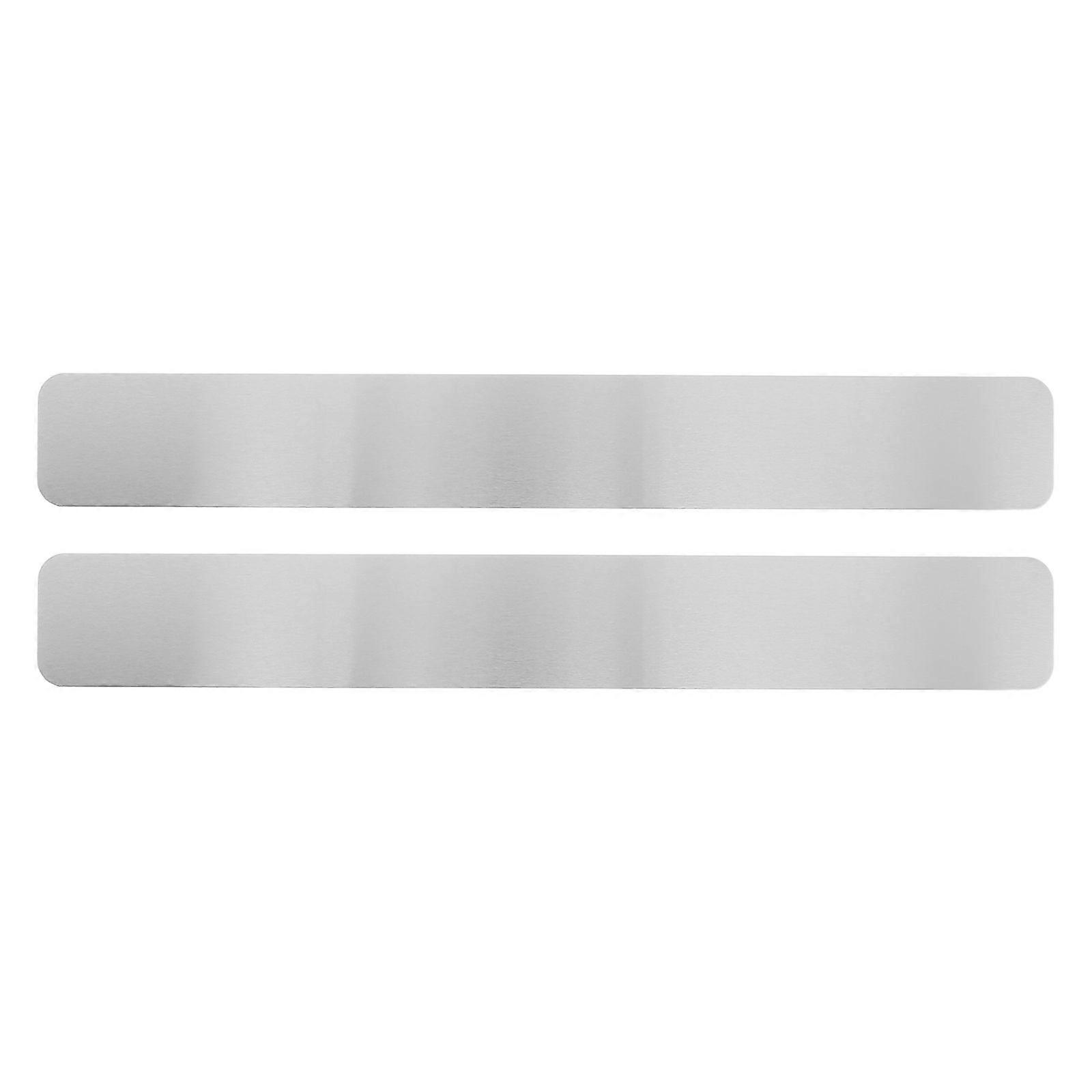 4pcs Bulletin Board Strips For Wall: 375x50mm Bulletin Board Strips With Adhesive Backing - Wall Display Plates For Photos Notes And Announcements