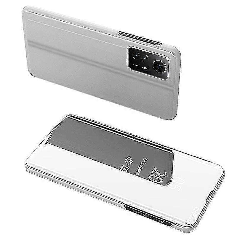 Mirror Surface Phone Case for a Certain Brand View Window Electroplating Leather Cover