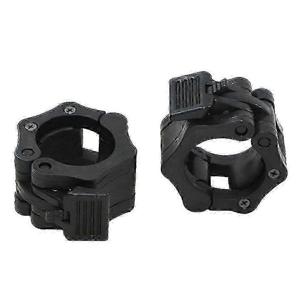 Blue 2pcs 50mm Barbell Collar Locking Gym Fitness Buckle