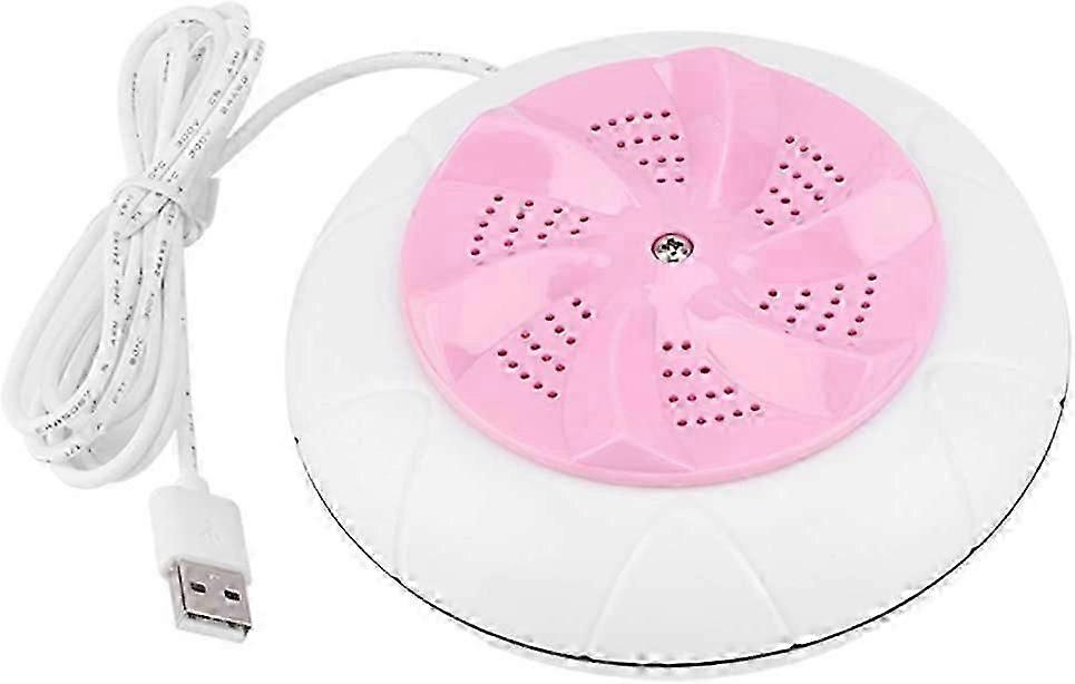 Compact Ultrasonic Turbo Washing Machine - Portable and Efficient for Small Loads