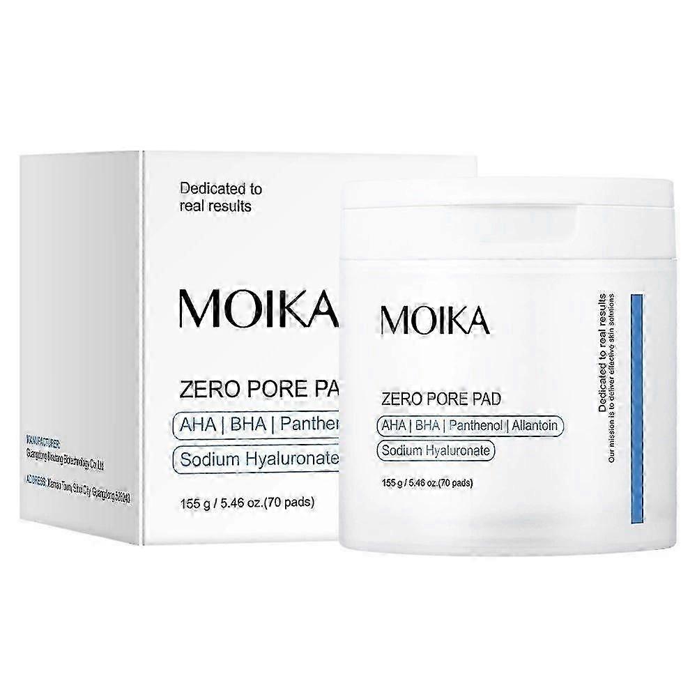 Zero Pore Pads, Dual-Textured Facial Toner Pads for Exfoliation and Pore Minimizer with 4.5% AHA Lactic Acid & 0.45% BHA Salicylic Acid, Korean Skin C