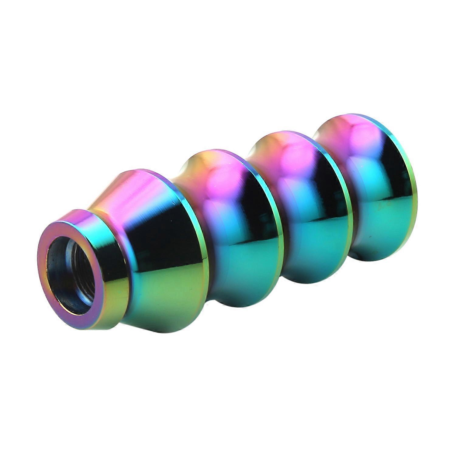 Car modification universal LED crystal gradient style gear shift knob shift handle personality gear knob 30cm multiple color gradient