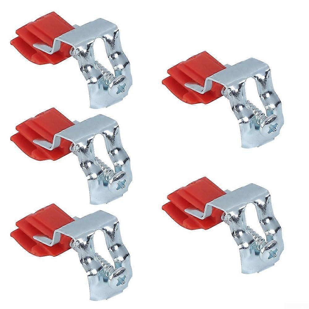 Heavy Duty Sink Clamps 5 Pack for Easy Installation, Durable Steel Construction, 3-Inch Size, Compatible with Most Sinks