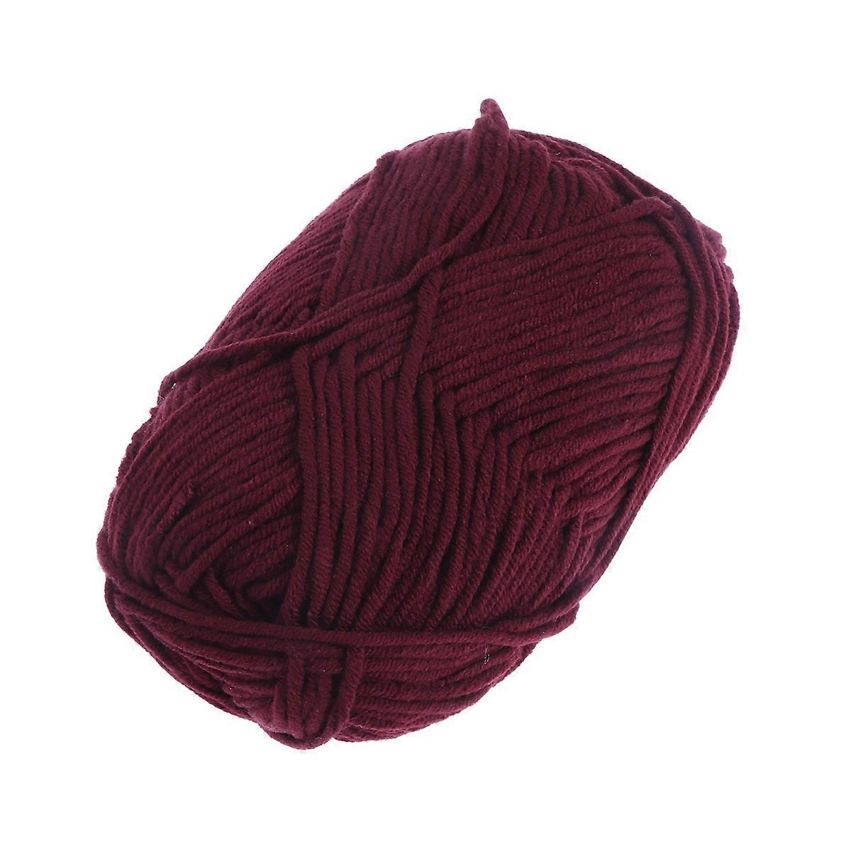 Knitting Yarn Cotton For DIY Projects Scarves Hats Warm 1Set