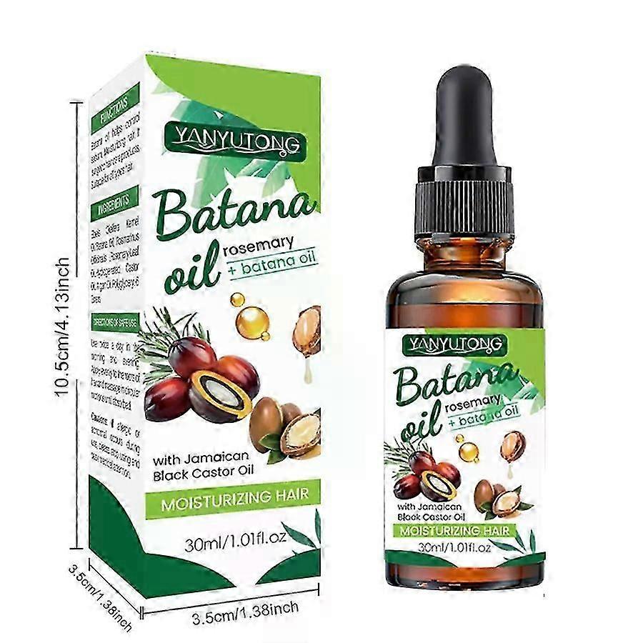 زيت باتانا - نقي وطبيعي 100٪ من هندوراس لنمو الشعر ، يزيل الأطراف المتقصفة ، يعزز الإشراق والتغذية لجميع أنواع الشعر
