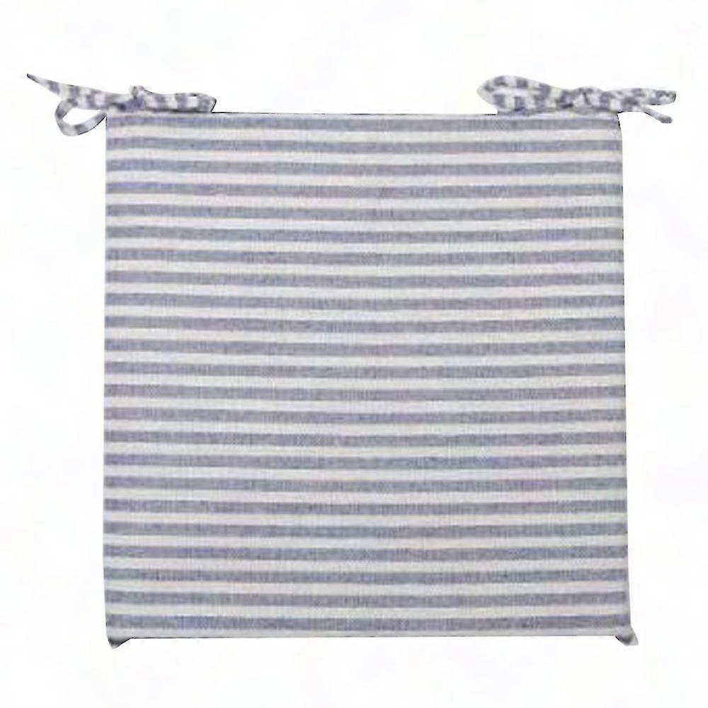 Square Washable Cushion With Stripes