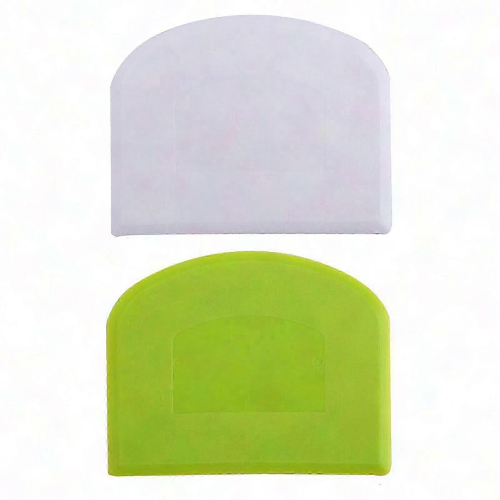 2Pc Bowl Scraper Cutter Chopper Tool Set For Kitchen