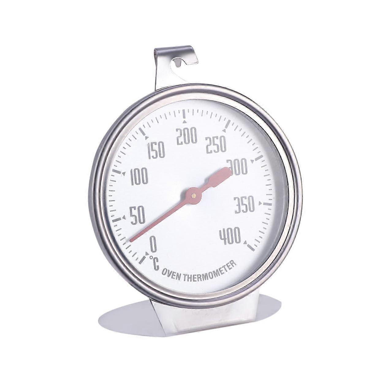 Oven Thermometer with Large Screen for Home Use, Random Color, Instant Read Kitchen Thermometer for Oven Monitoring (0400°F)