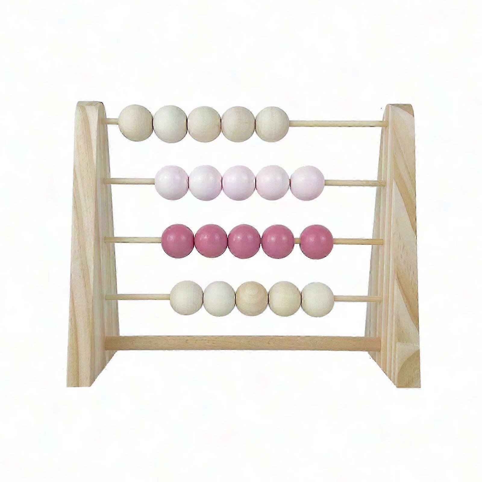 Nordic-Style Wooden Abacus for Baby Early Learning